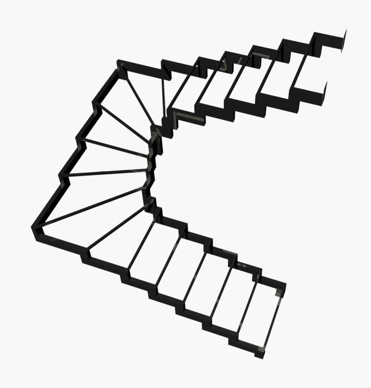Каркас лестницы металлический Самара